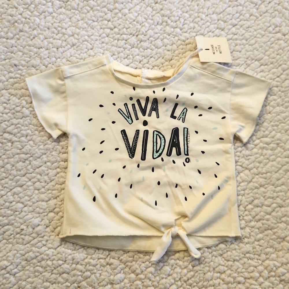 Message In The Bottle short sleeve top